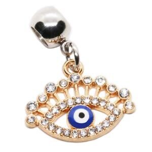 Evil Eye Charms for Bracelets - Evil Eye Decor for a Necklace